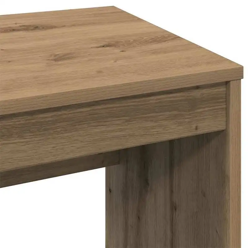 Pracovní, PC stůl, dřevo, dub artisan, VERNER NEW