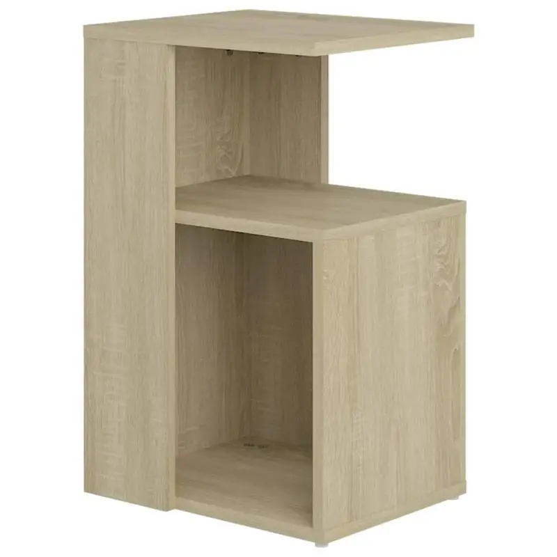 Konferenční stolek, dřevo, dub sonoma, BERNARDO
